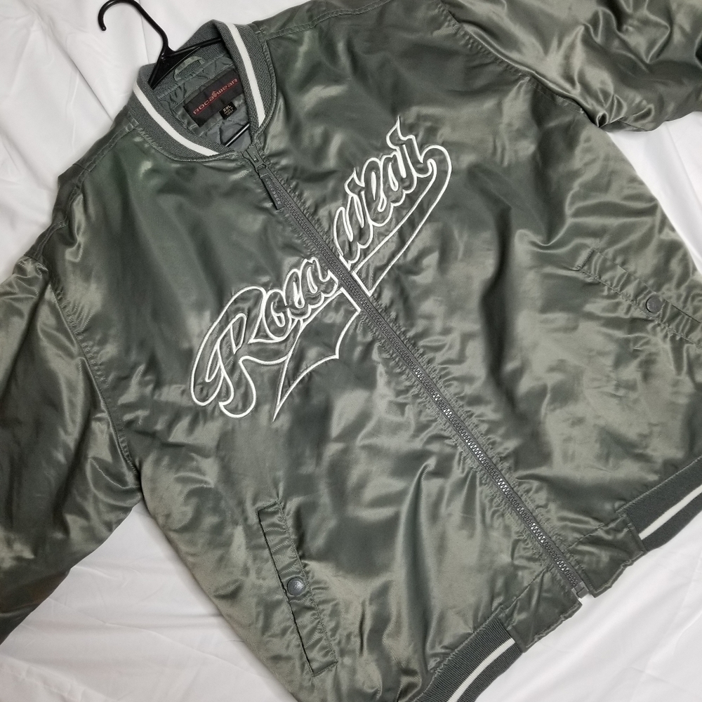 Rocawear varsity baseball jacket